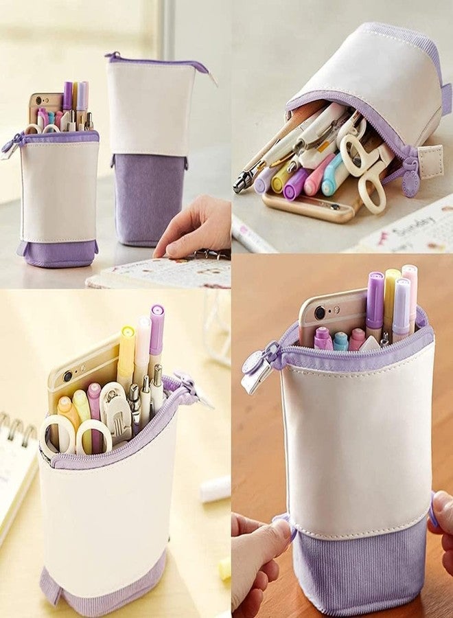 ستوريو حقيبة أقلام ستوريو للأطفال في المدرسة، للبنات والأولاد، بتصميم أنيق | علبة أدوات مكتبية لطيفة على شكل بوصلة | منظم سفر - Image 2